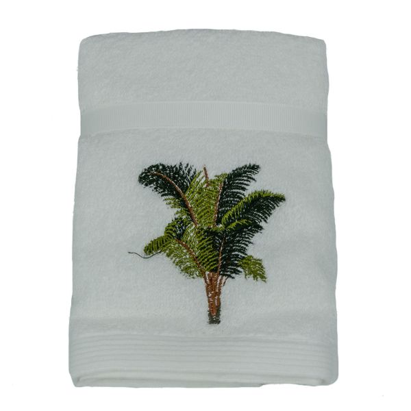 Picture of Embroidered Face Washers - Set of 3 - Palm Tree