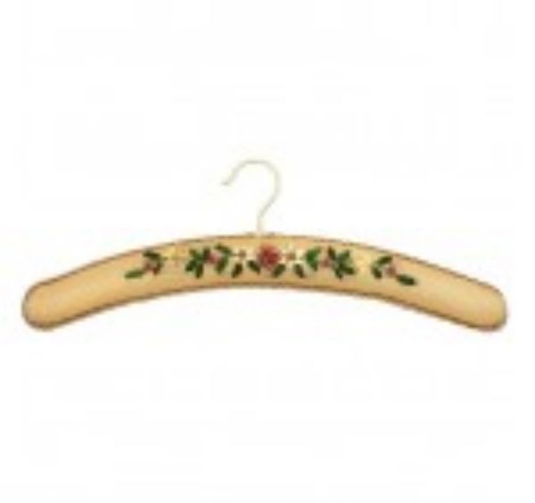 Picture of Coat Hanger Corded with Flower - Cream