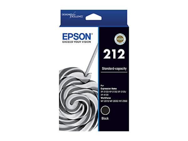 Picture of Epson 212 Black Ink Cartridge