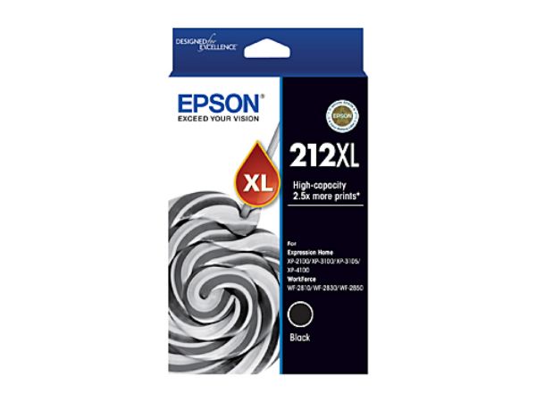 Picture of Epson 212 High Yield Black Ink Cartridge