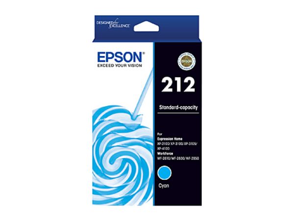 Picture of Epson 212 Cyan Ink Cartridge