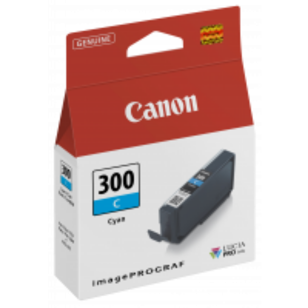 Picture of Canon PFI300 Cyan Ink Tank