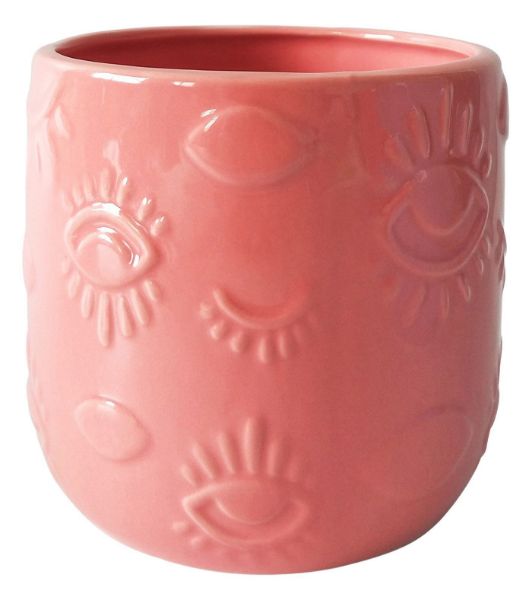 Picture of Elemental Eye Planter Pink - Small 11 cm