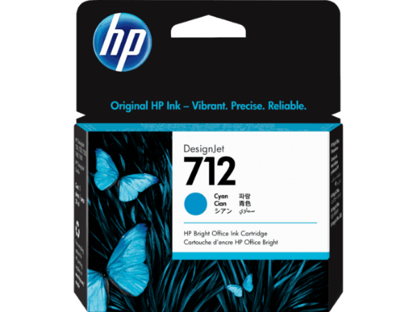 Picture of HP #712 29ml Cyan Ink 3ED67A