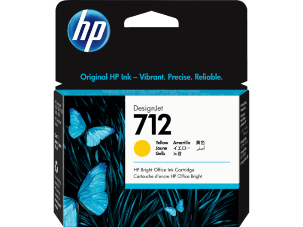 Picture of HP #712 29ml Yell Ink 3ED69A